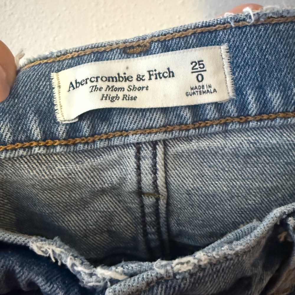 ABERCROMBIE & FITCH THE MOM SHORT HIGH RISE 25 0 - Picture 4 of 4